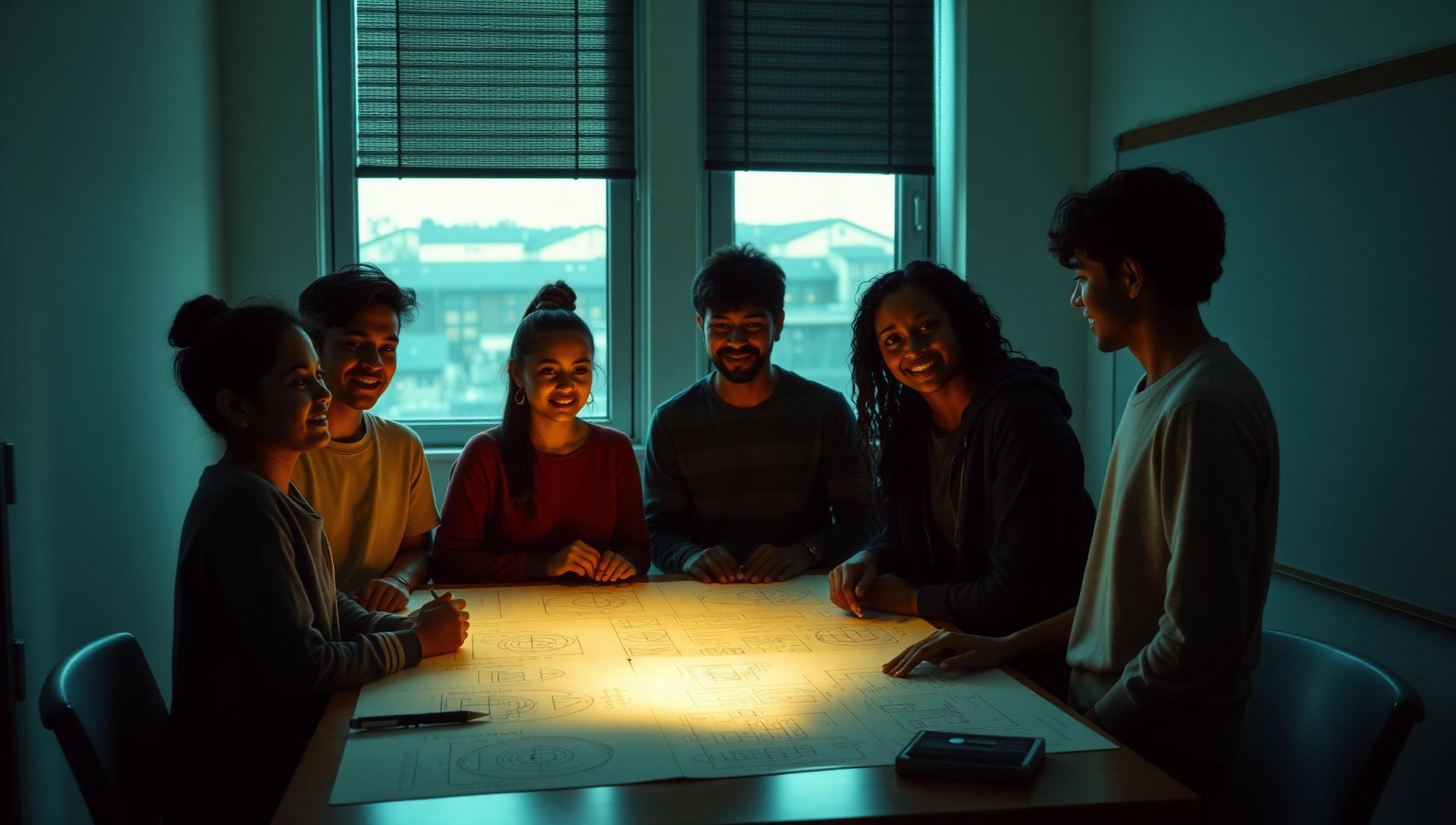 Cohort Standup, Dawn — SmarterUni film poster